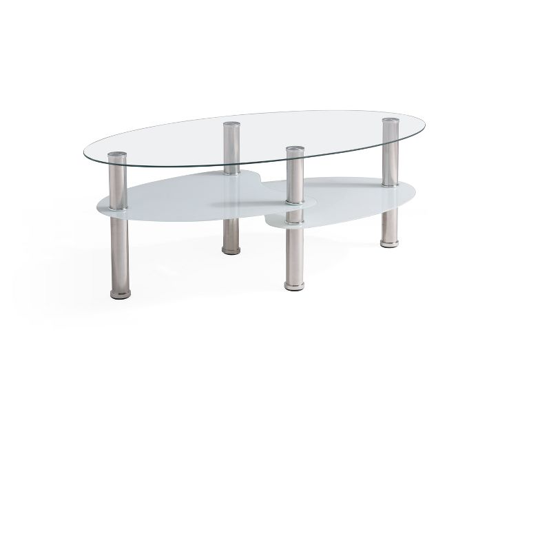 Coffee Table Clear - Hodedah Import