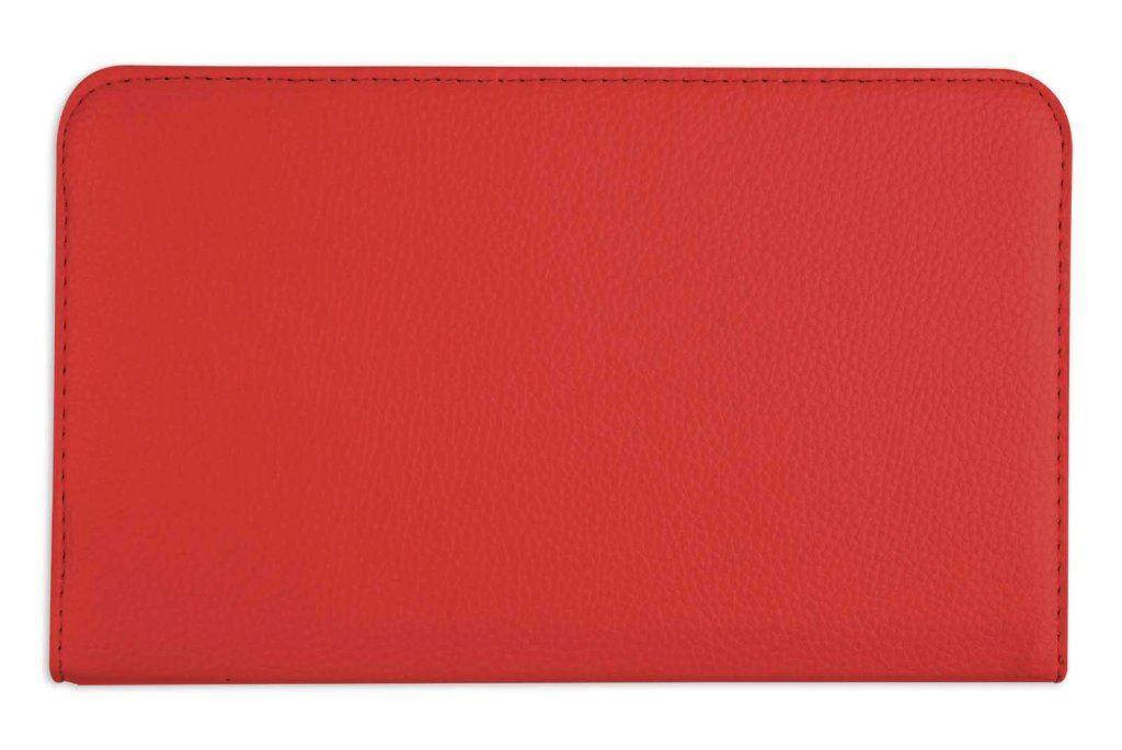 Hellfire Trading PU Leather Case 360 Rotating for Samsung Galaxy Tab 4 T330 8" - Hot Pink