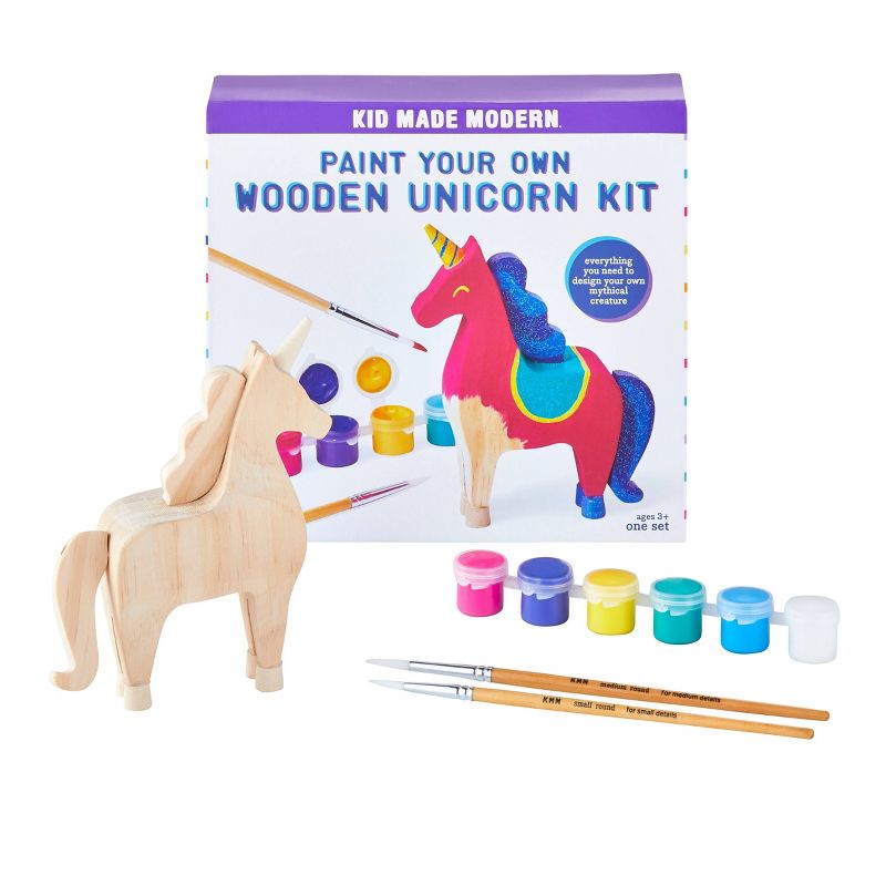 Kid Made Modern Paint Your Own Wooden Unicorn Kit