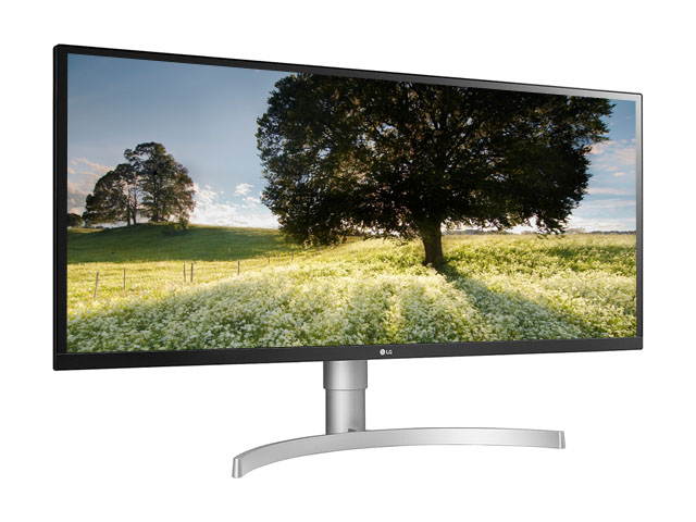 LG 34BL850-W 34" QHD 3440x1440 2K Resolution 60Hz 2xHDMI DisplayPort USB THunderbolt 3 Built-in Speakers Radeon FreeSync Technology HDR10 UltraWide Backlit LED Nano IPS Monitor