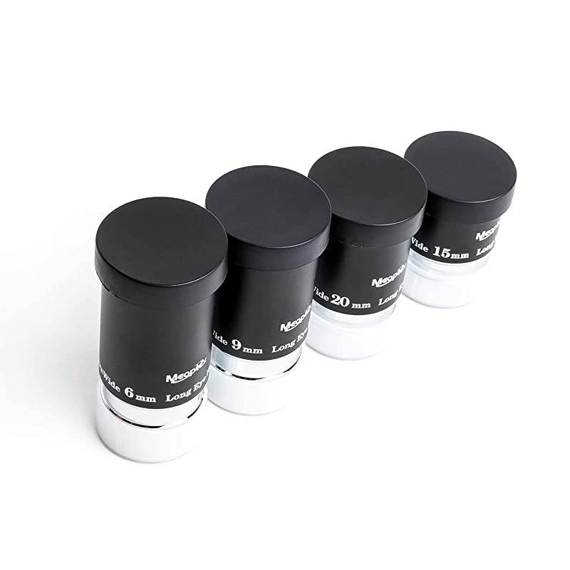 125 6mm 9mm 15mm 20mm 66Degree Ultra Wide Angle Eyepiece for Telescope 6mm