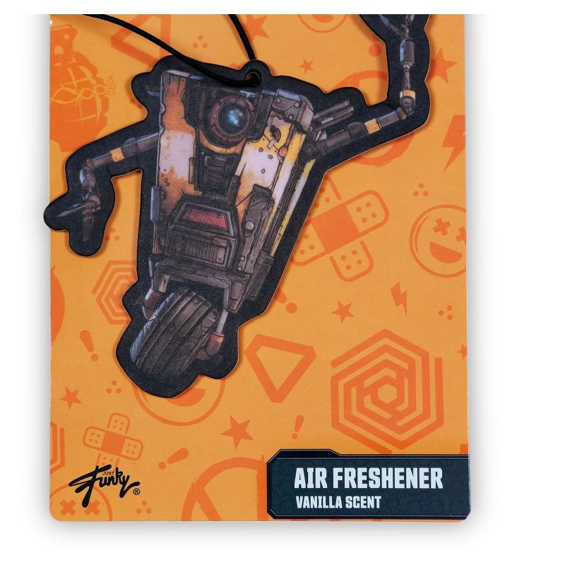 Just Funky Borderlands Claptrap Hanging Air Freshener - Vanilla Scented