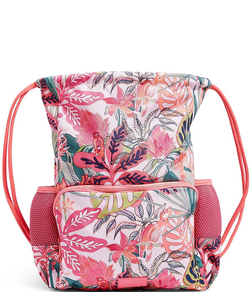 Vera Bradley Reactive Deluxe Drawstring Backpack