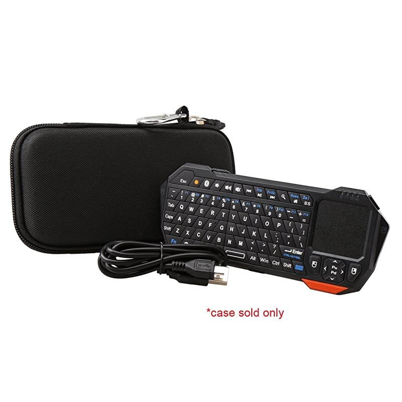 Hard Travel Case for Fosmon Portable Lightweight Mini Wireless Bluetooth Keyboard Controller