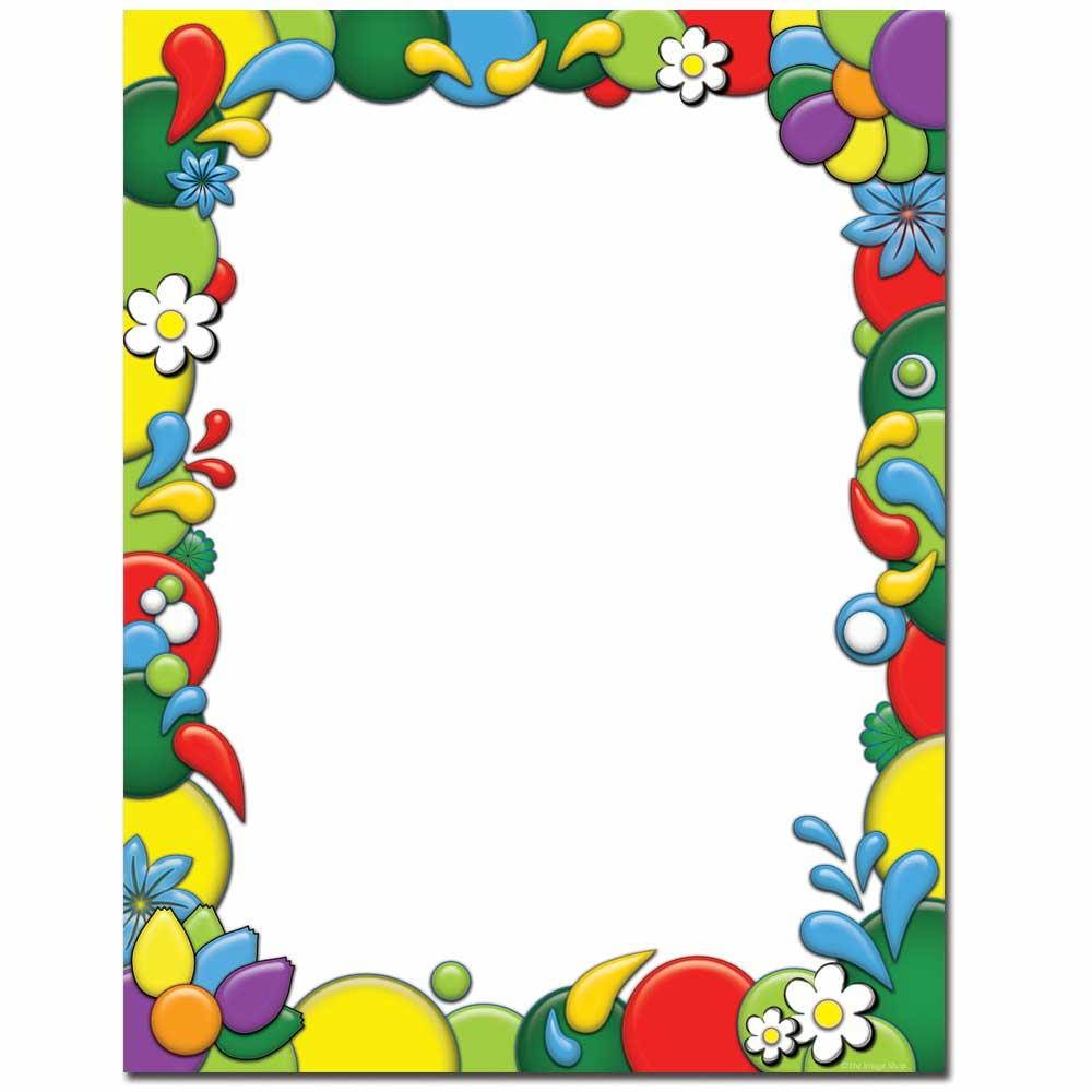 Abstractions Letterhead Laser & Inkjet Printer Paper, 100 pack