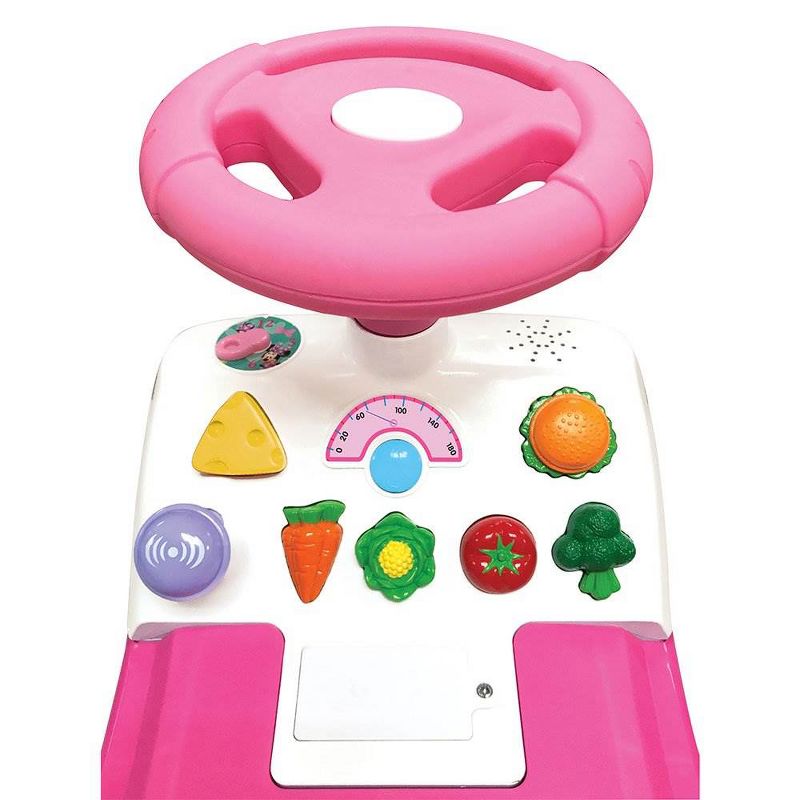 Kiddieland Minnie Mouse Happy Kitchen Interactive Ride On Train with Sounds