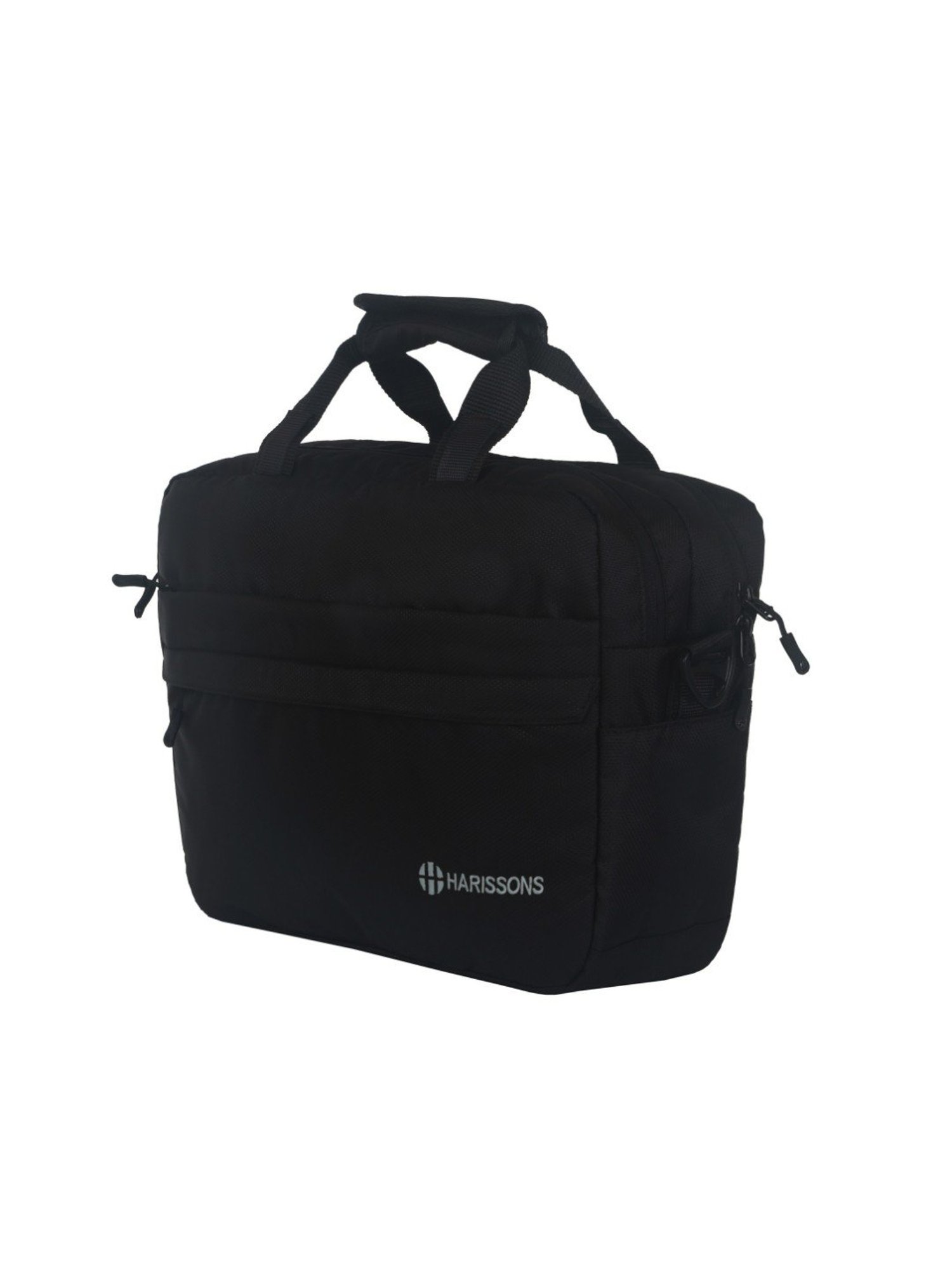 Harissons Jaunty Sling Dx 15.6 Inches Black Medium Laptop Messenger Bag