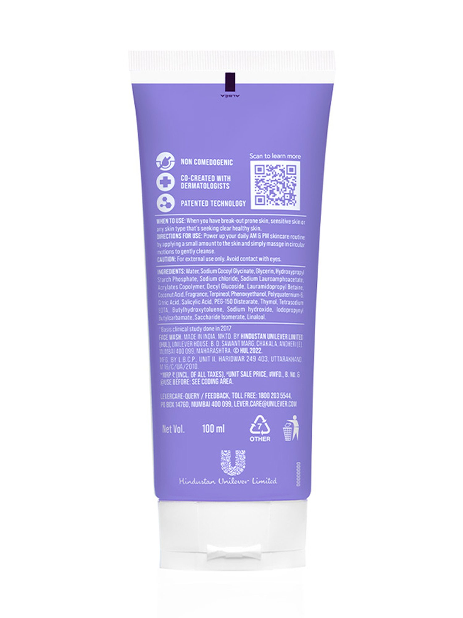 Acne Squad Kick-Start Cleanser with Salicylic Acid - 100 ml