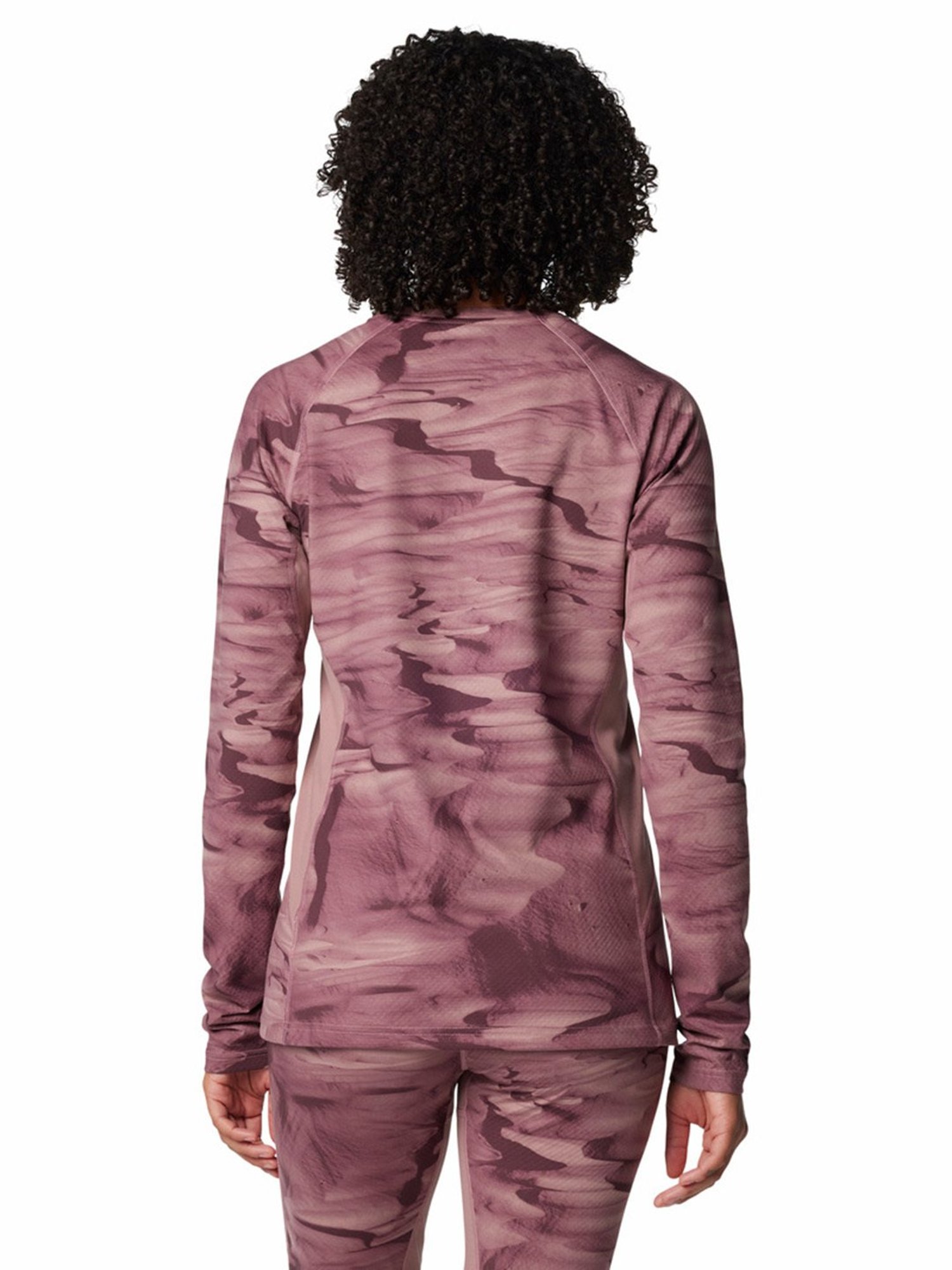Columbia Mauve Printed W Omni-Heat Infinity Top
