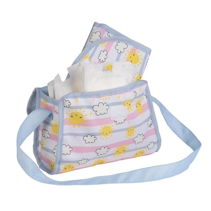 Adora Sunny Days Baby Doll Accessories Interactive, Color Changing & Water Activated Baby Doll Diaper Bag