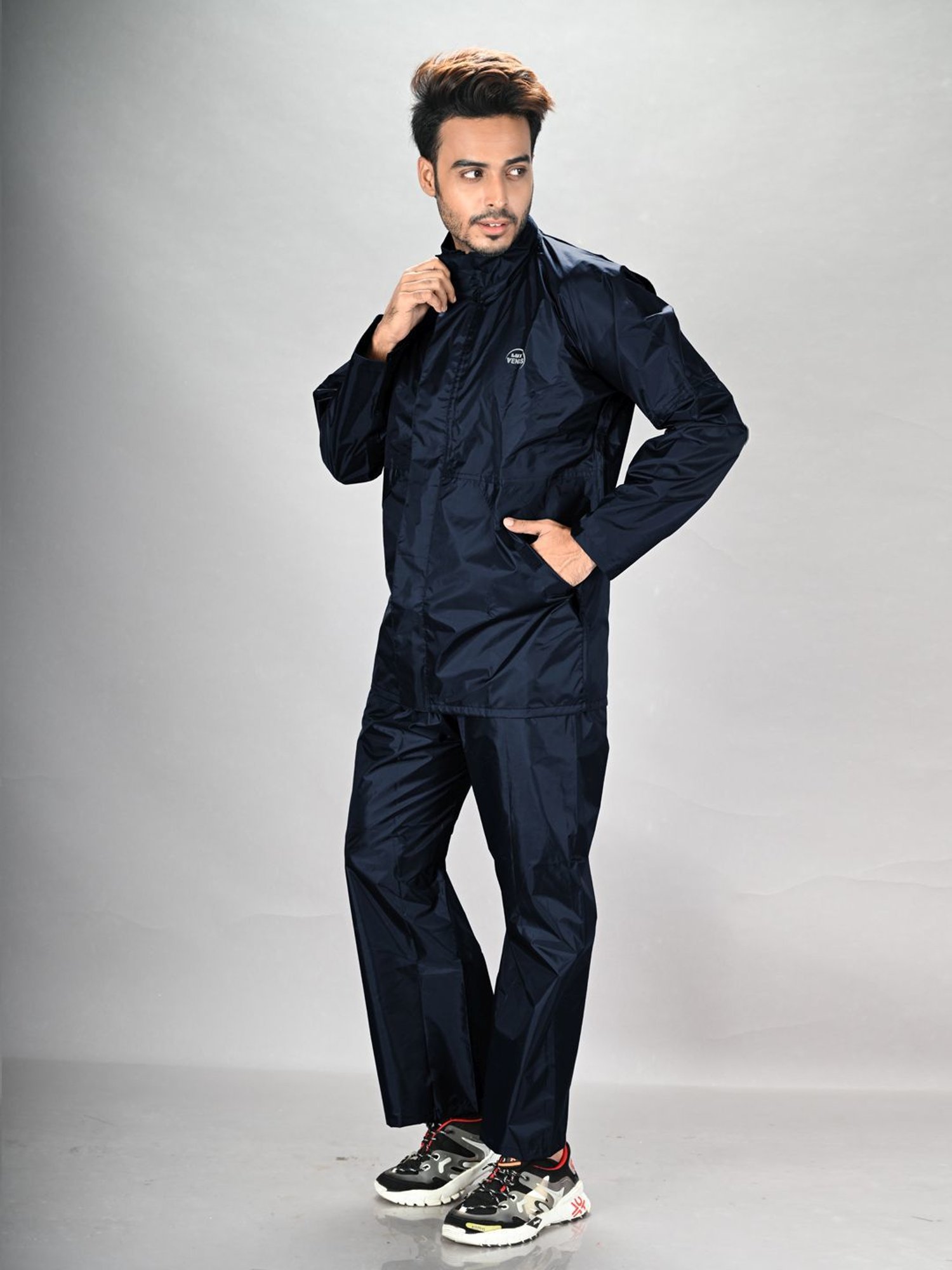 Wildcraft Beige Regular Fit Raincoat Set