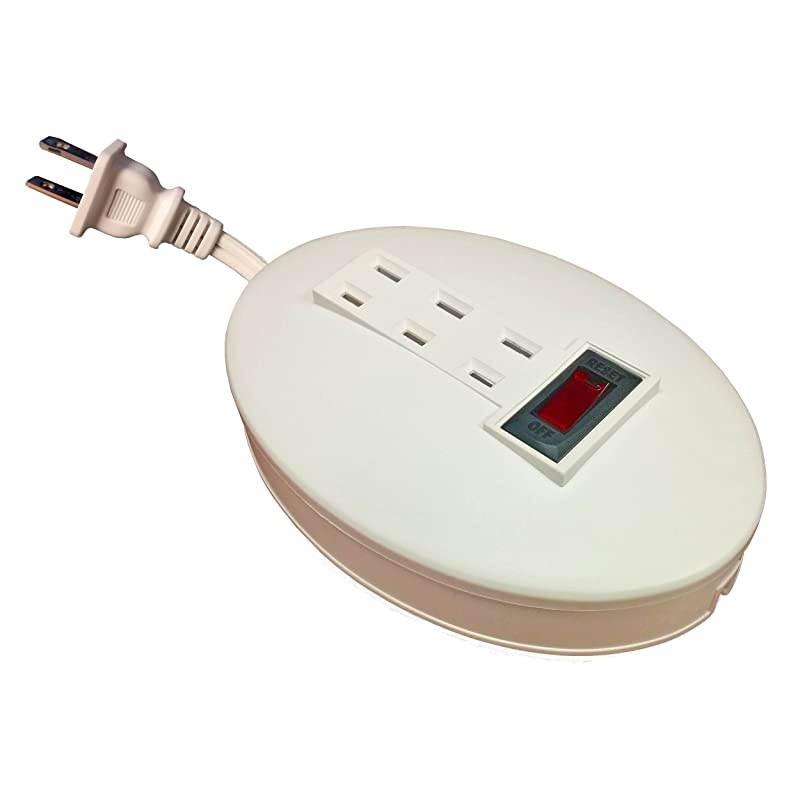 Power Outlet Cord Reel 5FT White