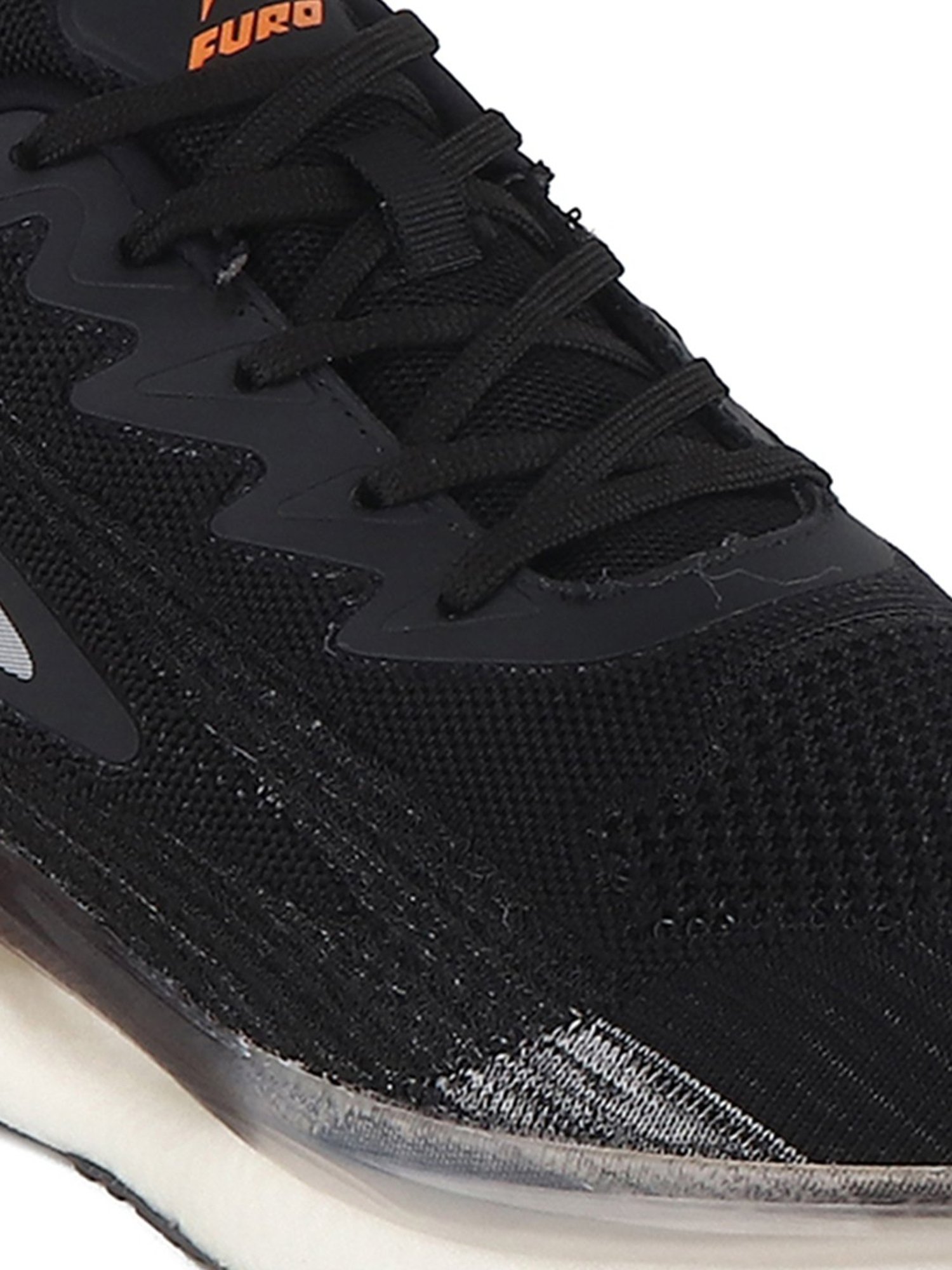 Furo by Red Chief Men's Black Running Shoes