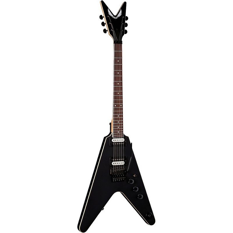 Dean VX With Floyd Rose Tremolo Electric Guitar Black Satin