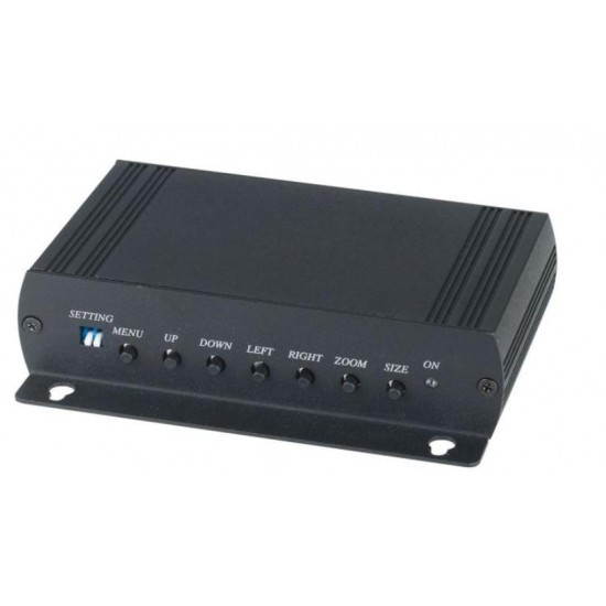 VGA to Composite Video BNC Converter, Dual Output to BNC and VGA, Output PC DVR on LCD TV