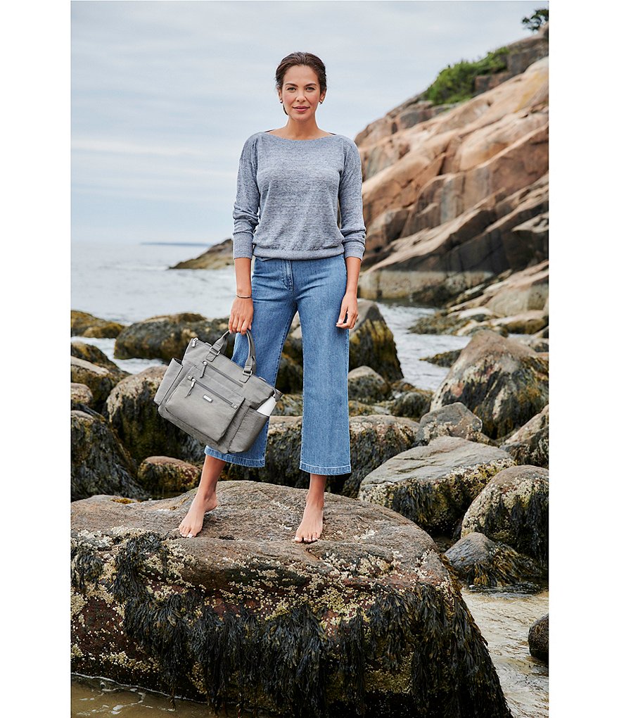 Baggallini 3-in-1 Convertible Backpack with RFID Phone Wristlet