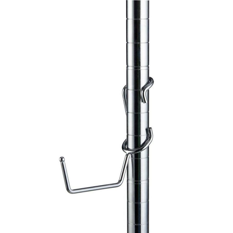 Rubbermaid Shed Shelf, Wire Basket & 50 Lbs Capacity 34" Tool Rack (2 of Each)