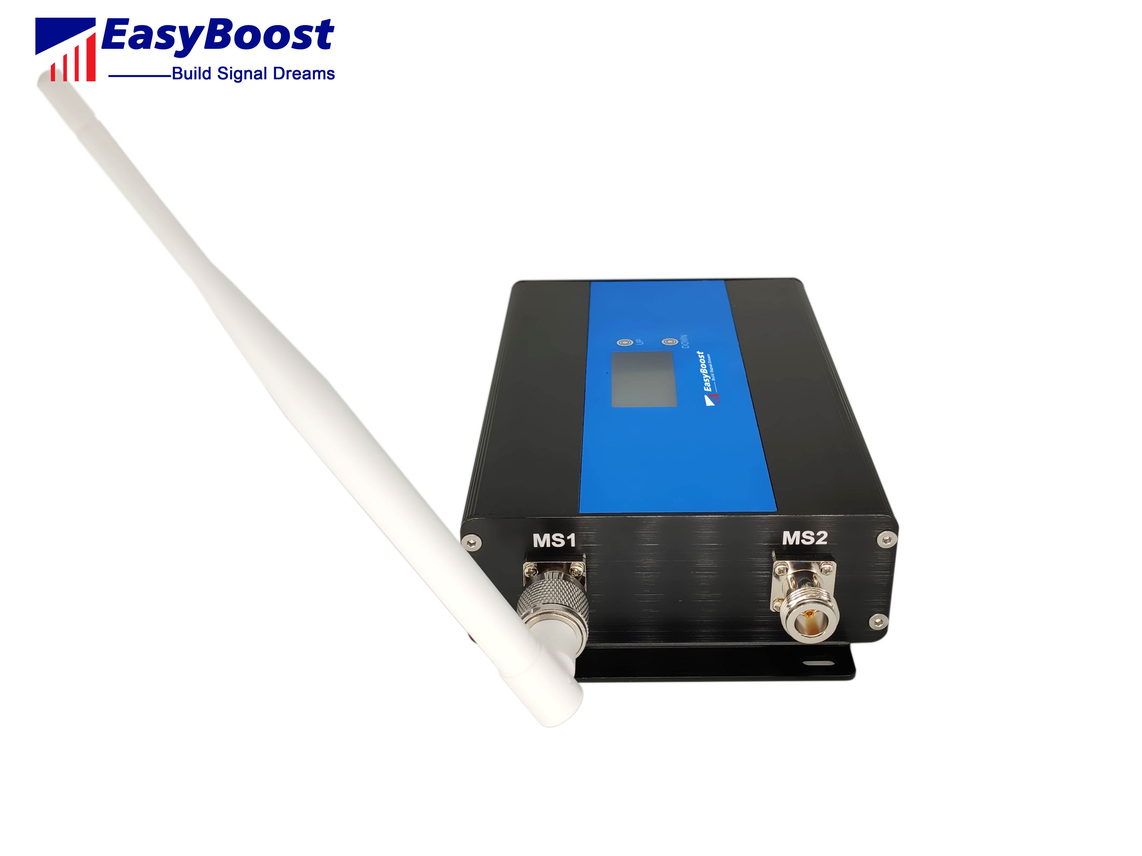 Signal Booster Kit 850/1900MHz Dual Band 70dB Improve Voice And Data 2G+3G coverage 8000 sq ft