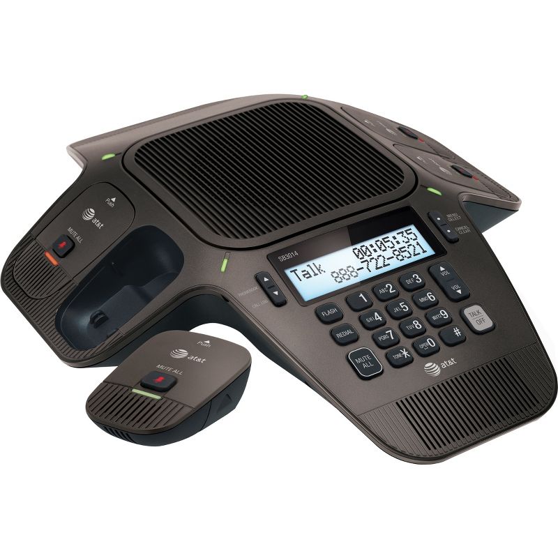 AT&T SB3014 DECT 6.0 Conference Phone - 1 x Phone Line - Speakerphone