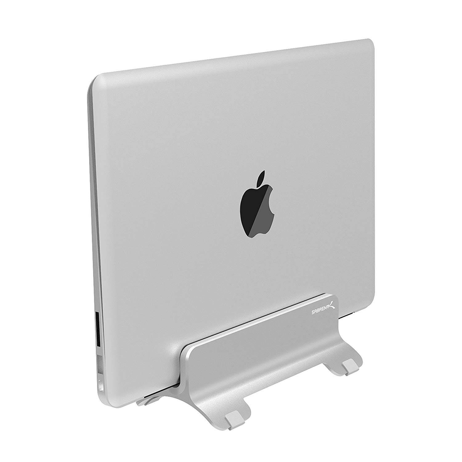 Sabrent Aluminum Vertical Laptop Stand Macbook Holder (AC-HLDS)