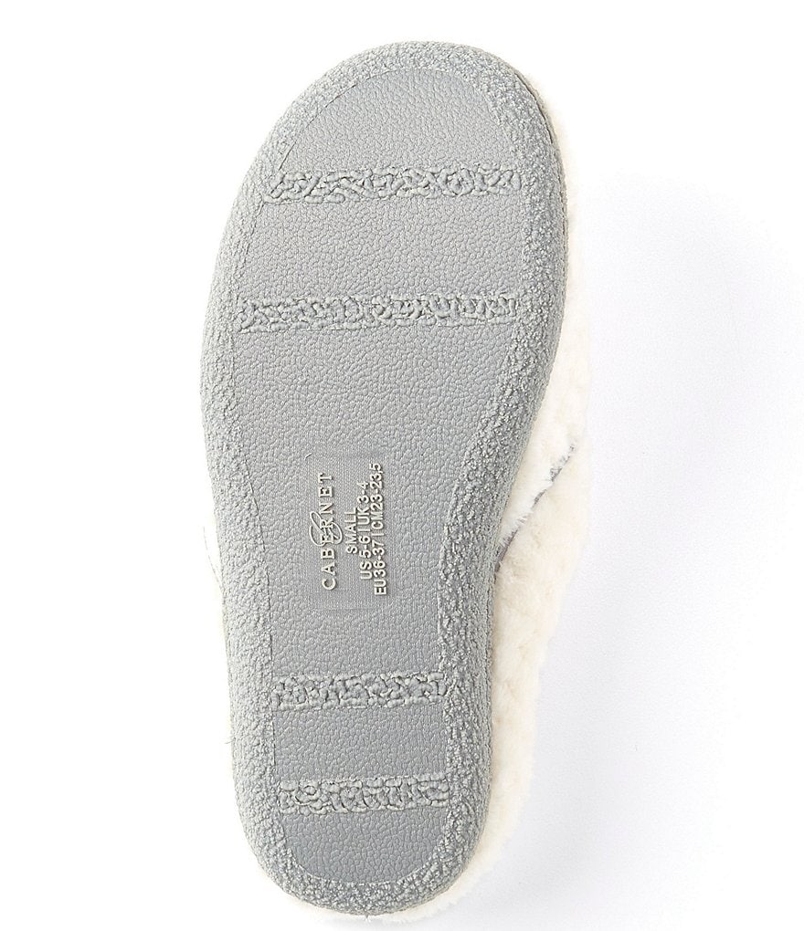 Cabernet Textured Terry Clog Slipper