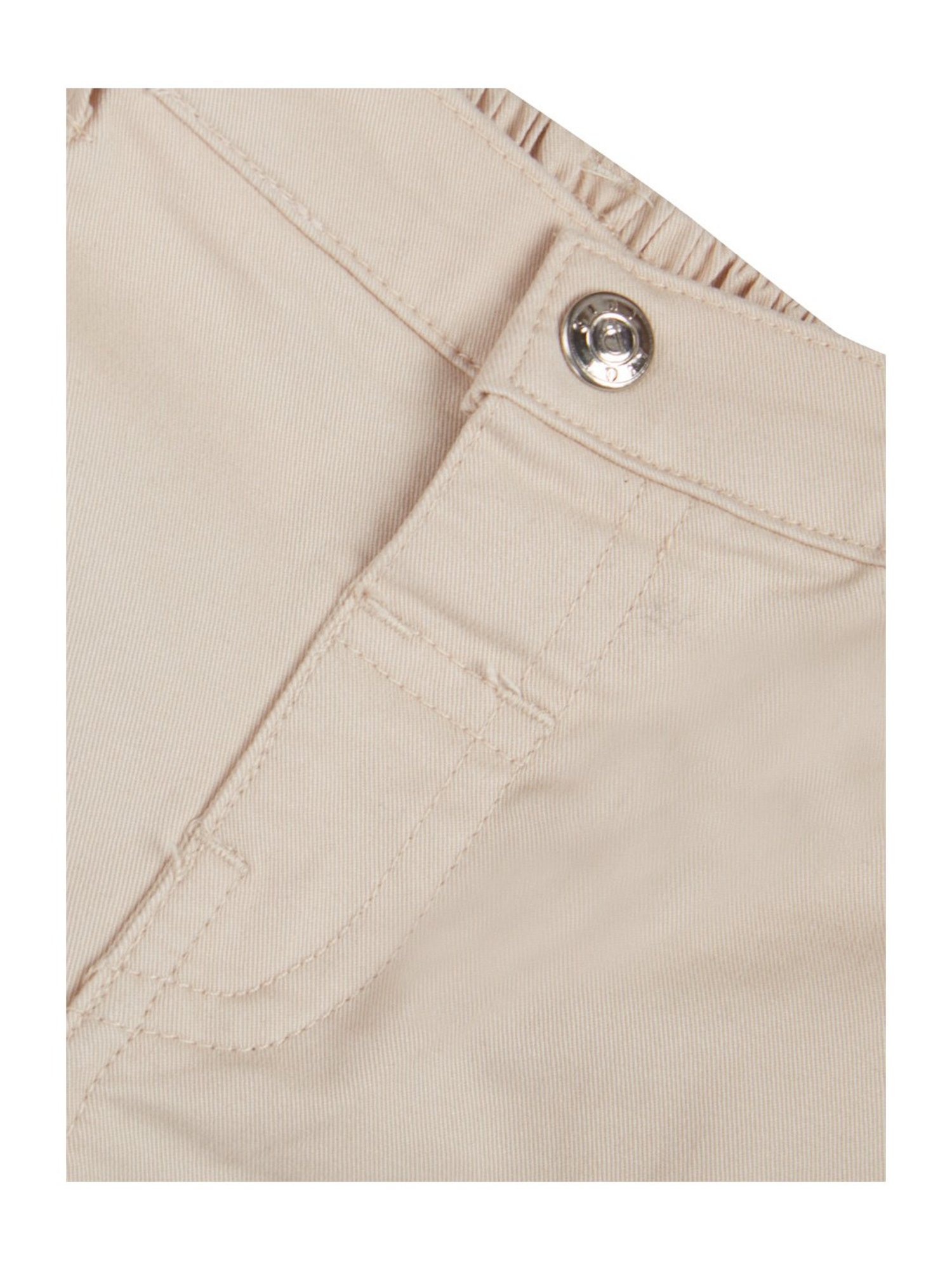 GJ baby Beige Solid Trousers