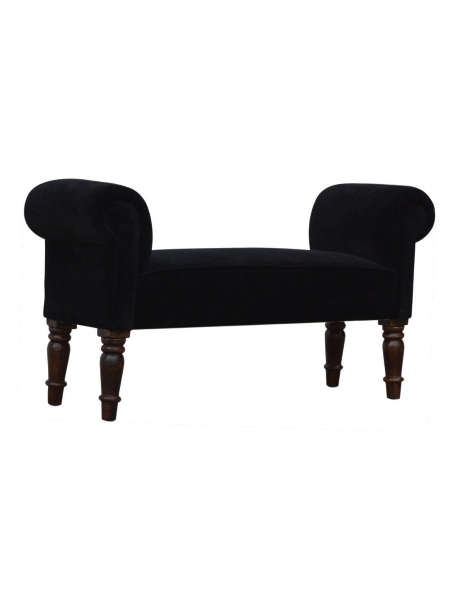 Chumbak Jodhpur Sailor Solid Blue Sheesham Wood Bench