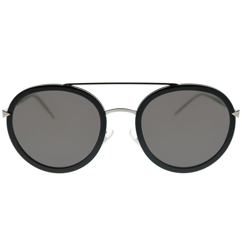 Fendi  RMG Womens Round Sunglasses Black 47mm