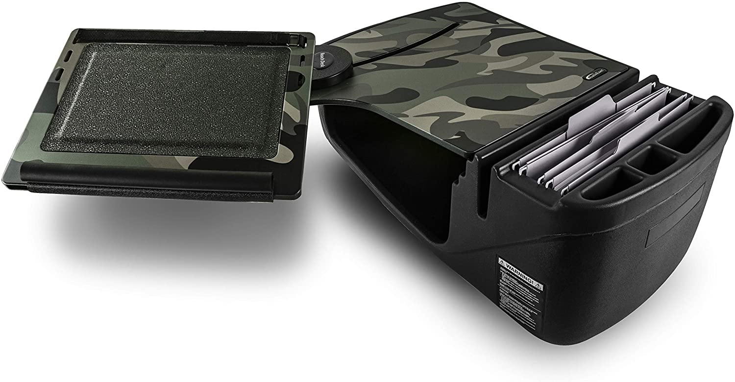 AutoExec AUE16070 Reach Front Seat Car Desk Green Camouflage Finish
Reach Desk-01 FS GC