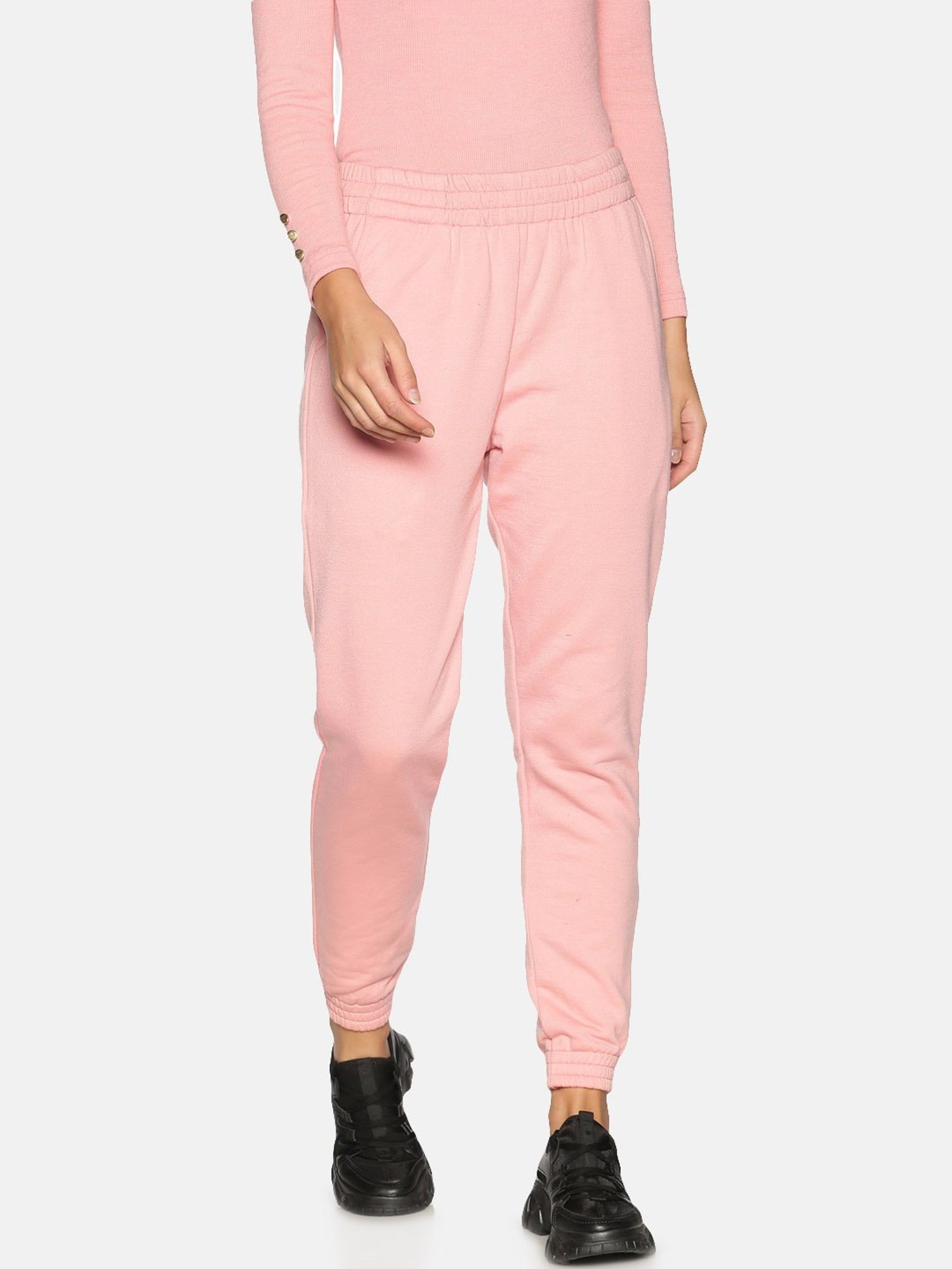 ISU Pink Regular Fit Joggers