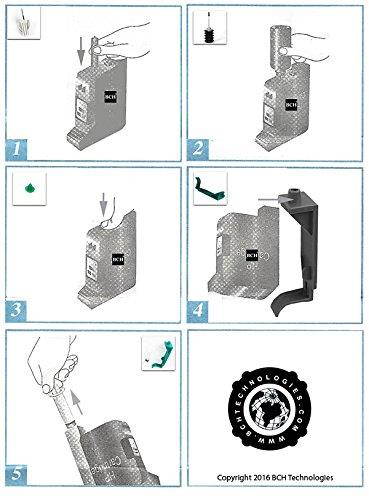 BCH Ink Refill Kit for HP 40 Color Cartridges (51640C, 51640M, 51640Y) H1040C