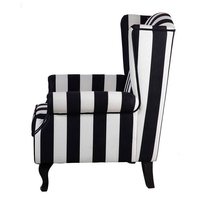 Mont Armchair Black/White - A&B Home