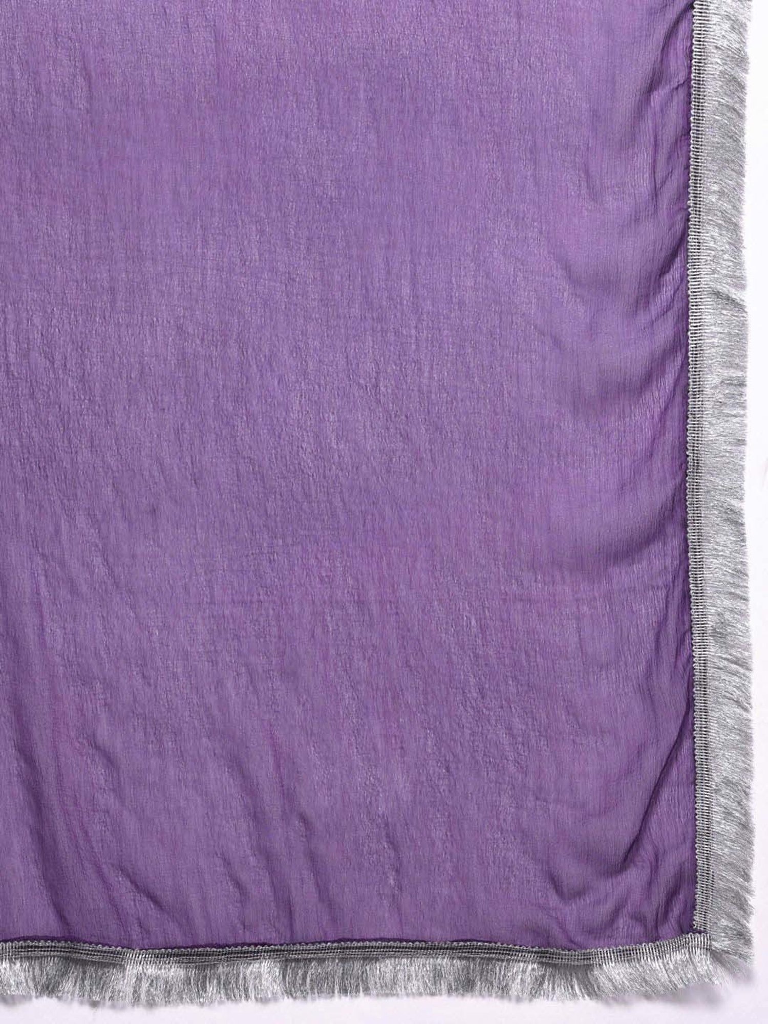 Varanga Lavender Embroidered Anarkali Kurta with Dupatta