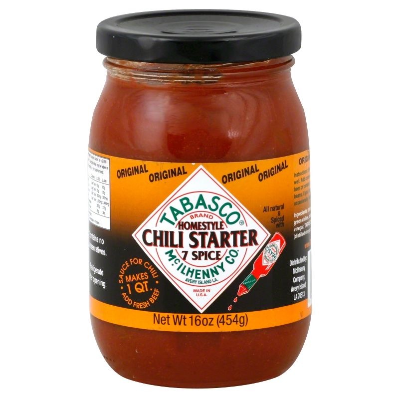 Tabasco Original Homestyle 7 Spicy Chili Starter 16oz