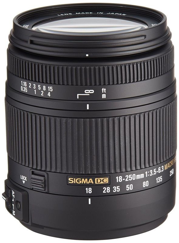Sigma 18-250mm F3.5-6.3 DC Macro OS HSM for Nikon F Cameras