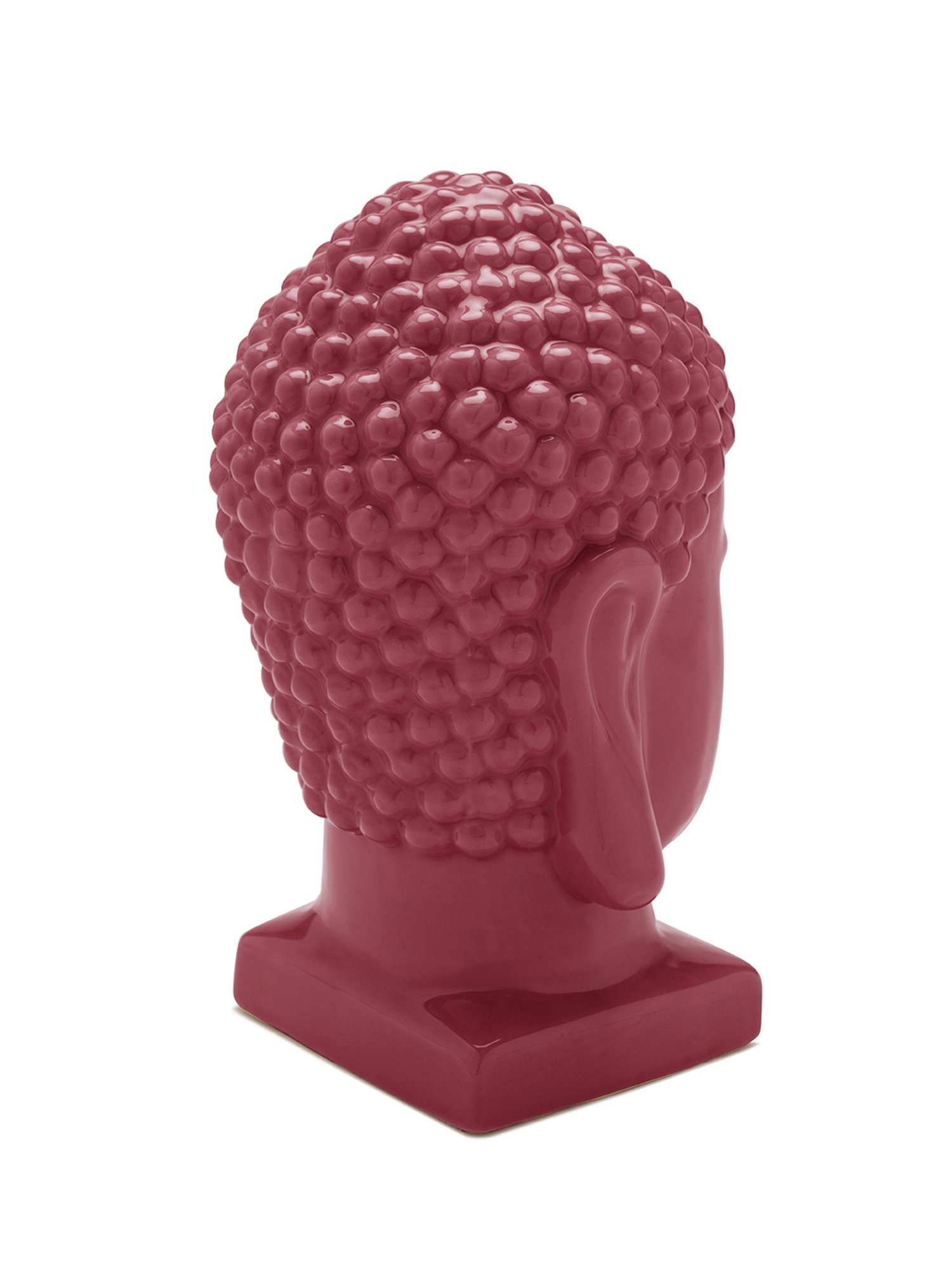 Pure Home and Living Red Ceramic Textured Sculptures and Figurines