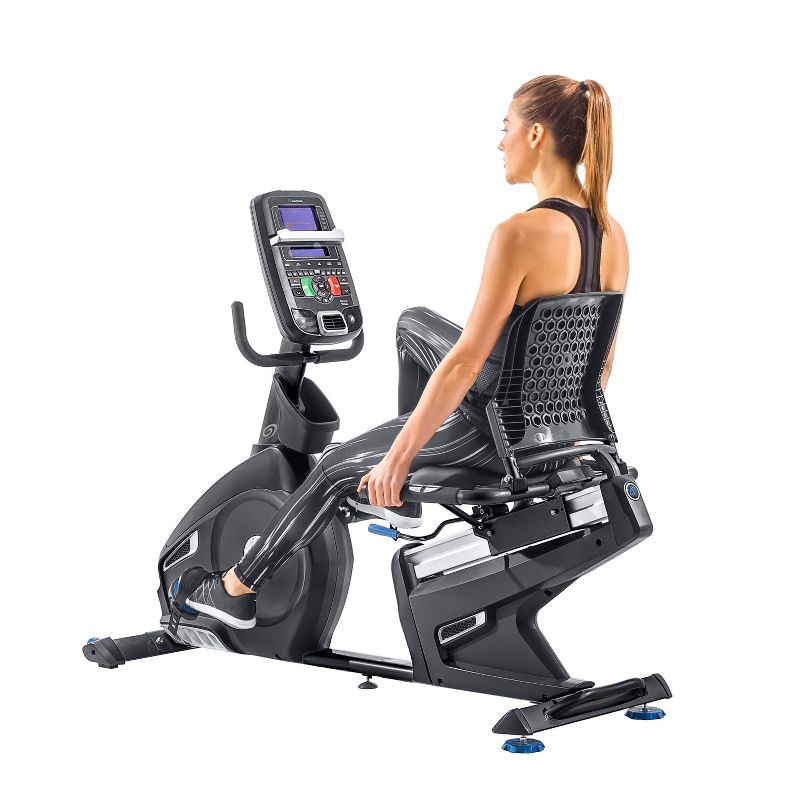 Nautilus R618 Recumbent Exercise Bike - Black