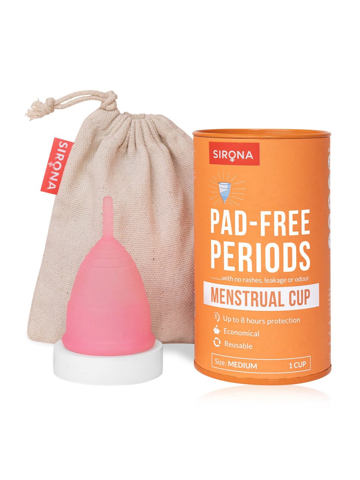 CARMESI Menstrual Cup With Pouch - Small