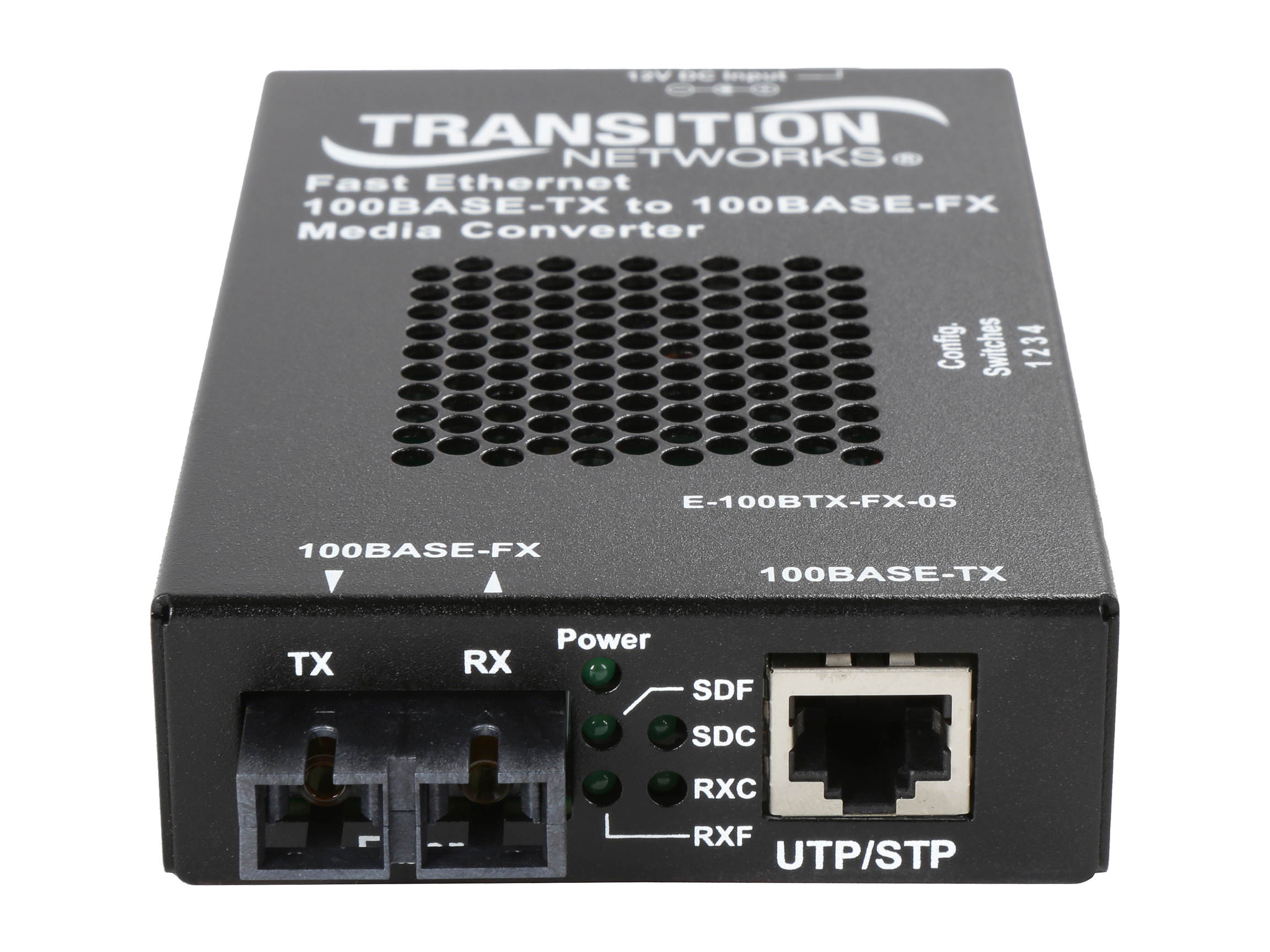 TRANSITION E-100BTX-FX-05(SC)NA Fast Ethernet 100BASE-TX to 100BASE-FX Media Converters