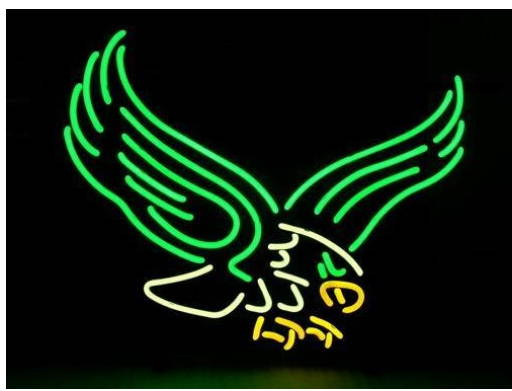 Fashion Neon Sign YUENGLING LAGER EAGLE Handcrafted Real Glass Lamp Neon Light Neon Sign Beerbar Sign Neon Beer Sign 19x15