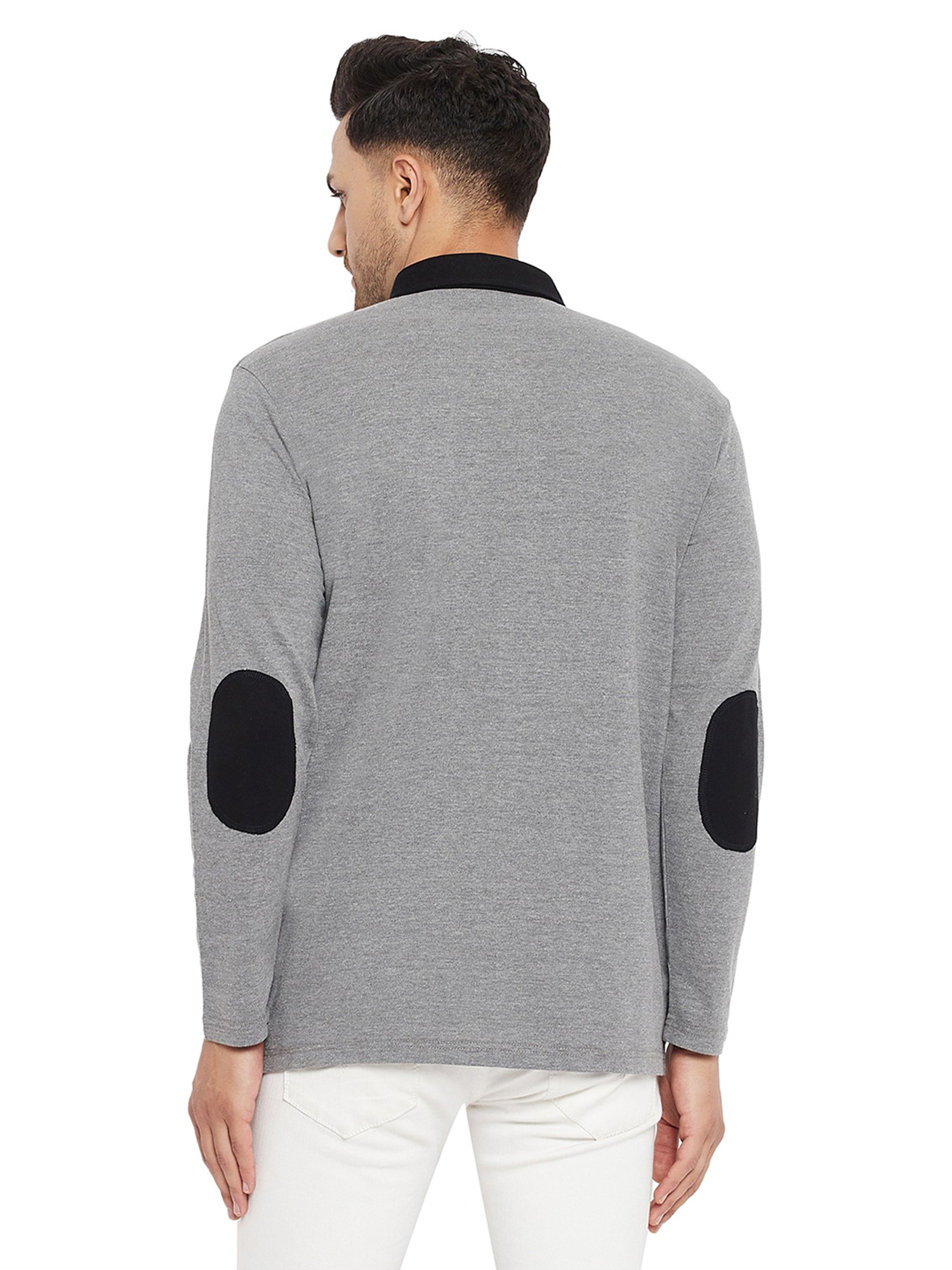 Hypernation Grey Polo T-Shirt