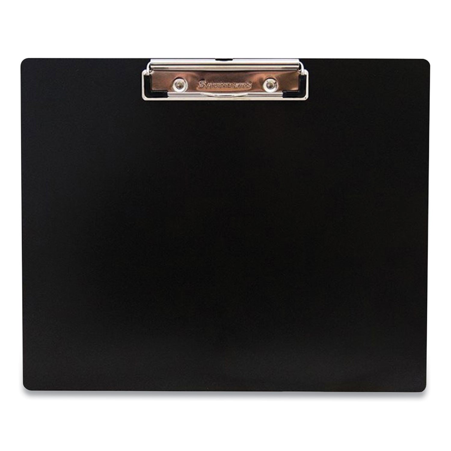 Saunders Clipboard Landscape 11-3/4"Wx9-3/4"Lx1/2"H Black 21522