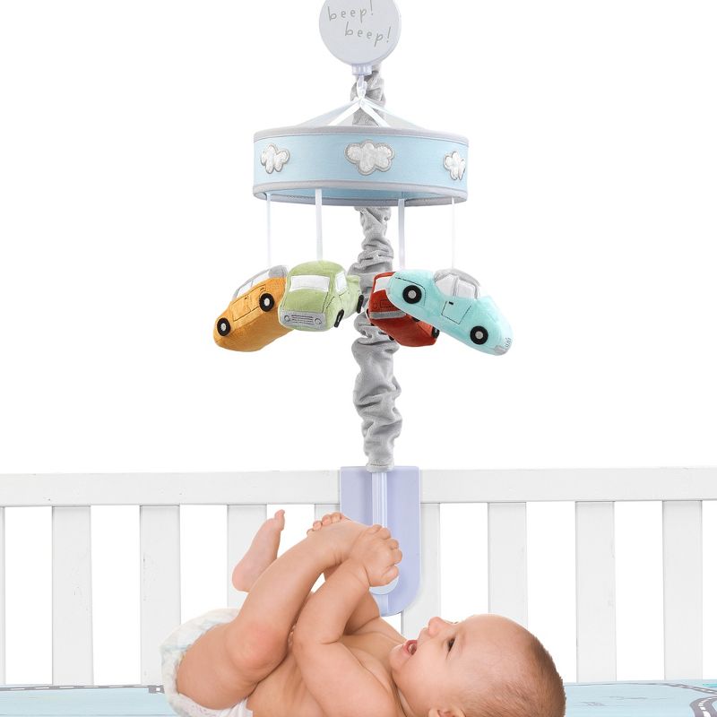 Lambs & Ivy Baby Car Tunes Musical Baby Crib Mobile Soother Toy