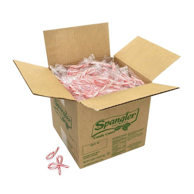 Spangler Mini Peppermint Candy Canes - 500ct