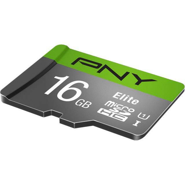 PNY Technologies Elite 16GB microSDHC UHS-1 U1 Class 10 Memory Card, 2 Pack