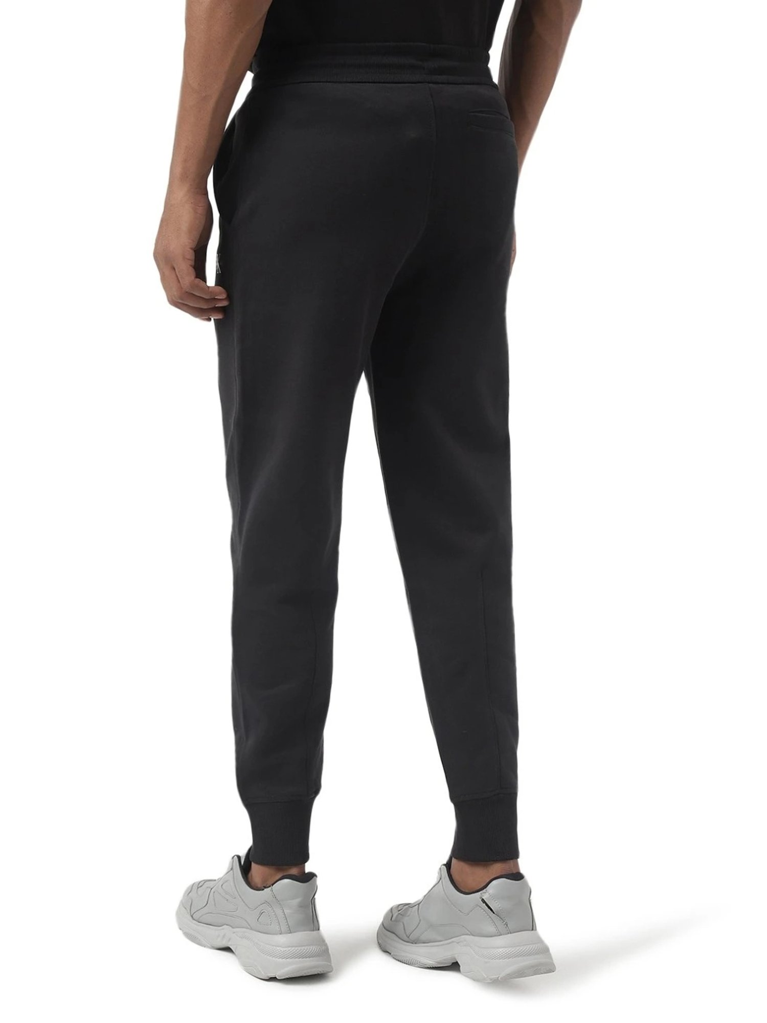 Parx Black Jogger Fit Joggers
