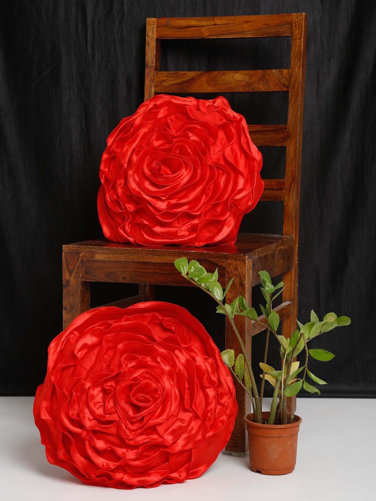 Romee Multi Polyester Abstract Chair Pads