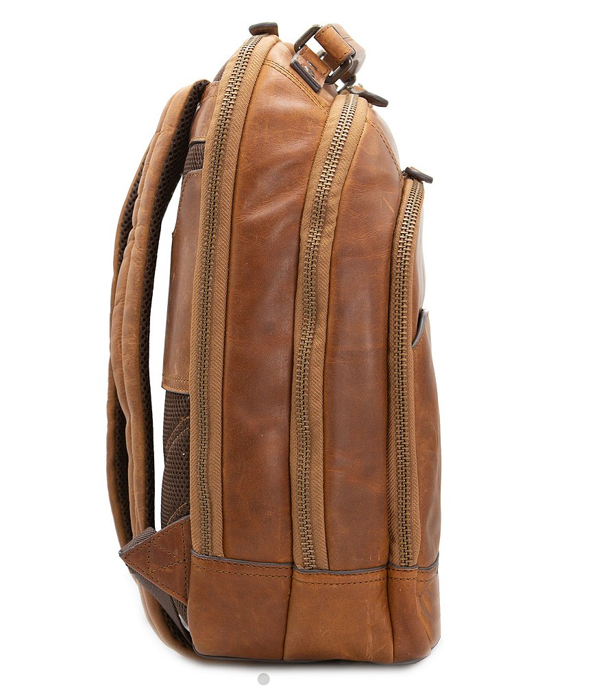 Frye Logan Multi Zip Leather Backpack