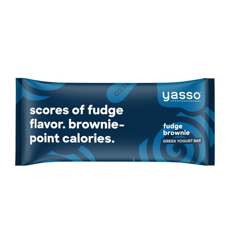 Yasso Frozen Greek Yogurt - Fudge Brownie Bars - 4ct