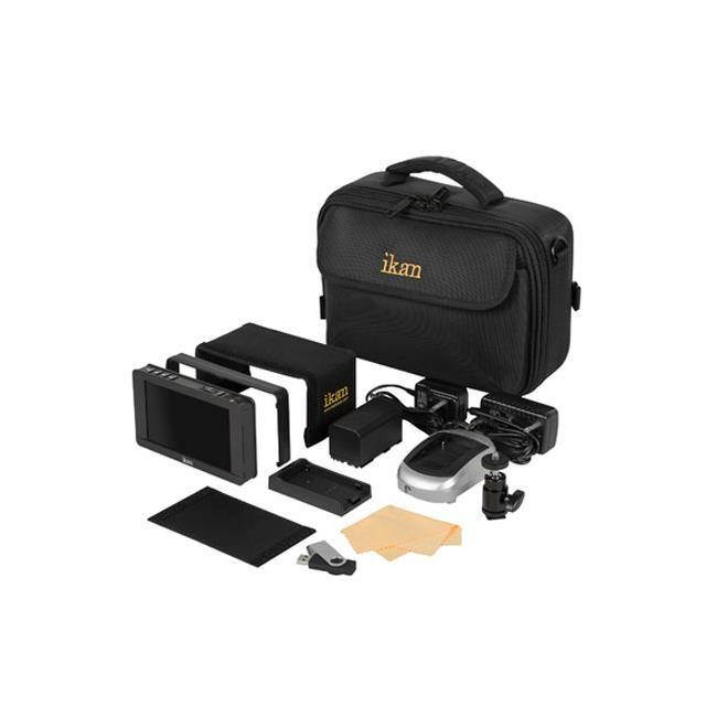 Ikan DH5e 5" On-Camera Field Monitor, Includes BP5 Sony L Series Battery Plate